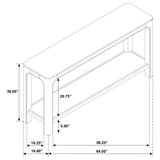 Solano Weathered Mango 64-inch Entryway Console Sofa Table
