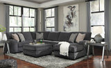 Tracling Slate 3-Piece RAF Chaise Sectional