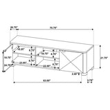 Marcelo Coffee 71-inch TV Stand Media Console