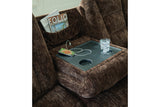 Soundwave Chocolate Reclining Living Room Set