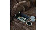 Soundwave Chocolate Reclining Living Room Set