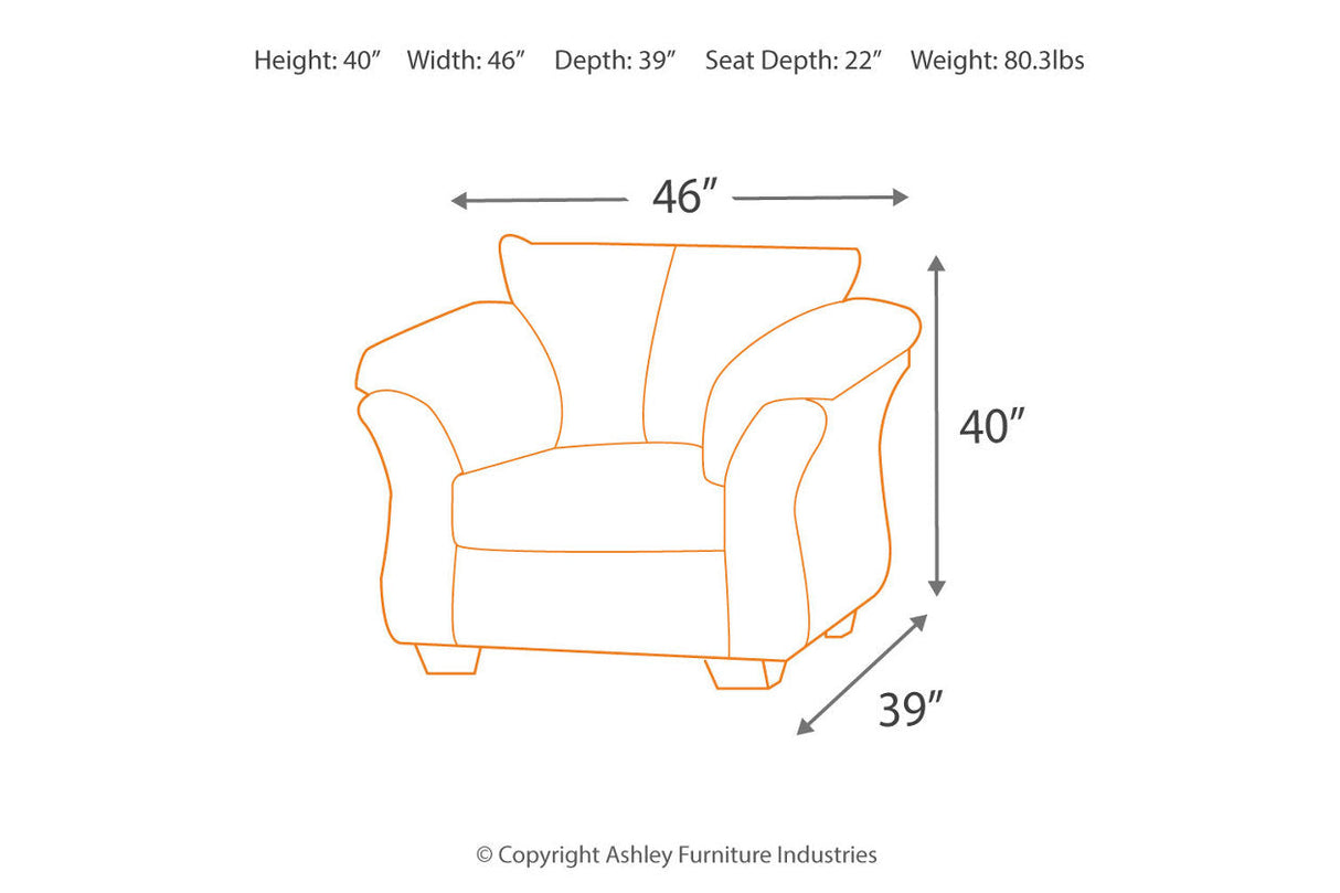 Darcy Cobblestone Chair