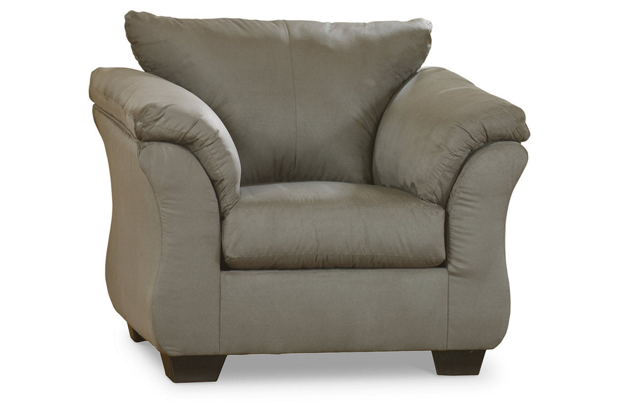 Darcy Cobblestone Sofa, Loveseat, Chair and Ottoman