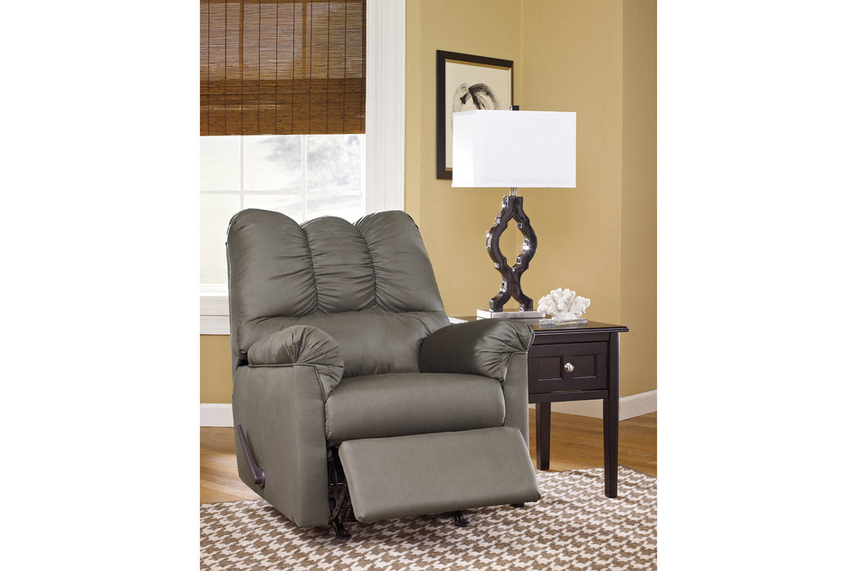 Darcy Cobblestone Sofa, Loveseat and Recliner