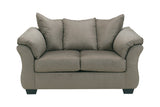 Darcy Cobblestone Sofa and Loveseat