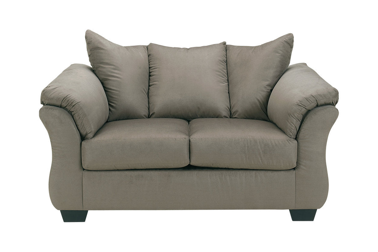 Darcy Cobblestone Sofa, Loveseat, Chair and Ottoman