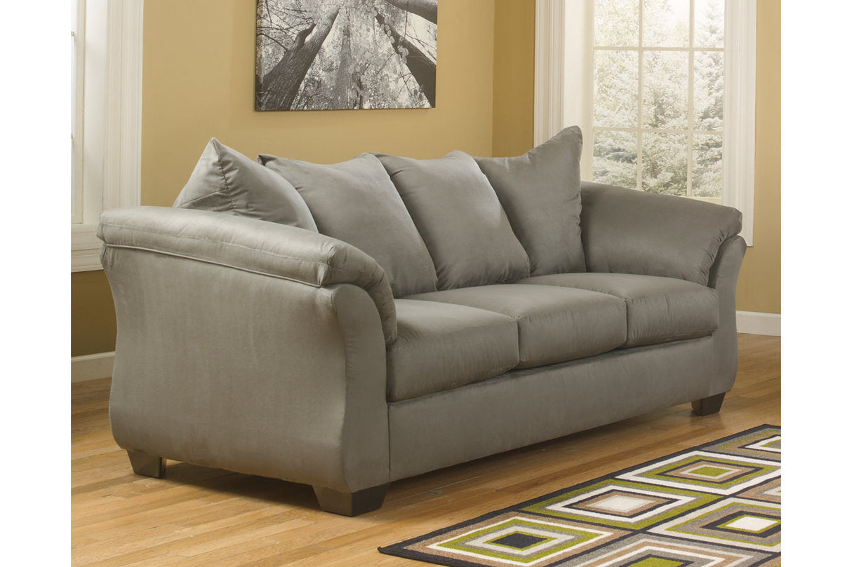 Darcy Cobblestone Sofa and Chair