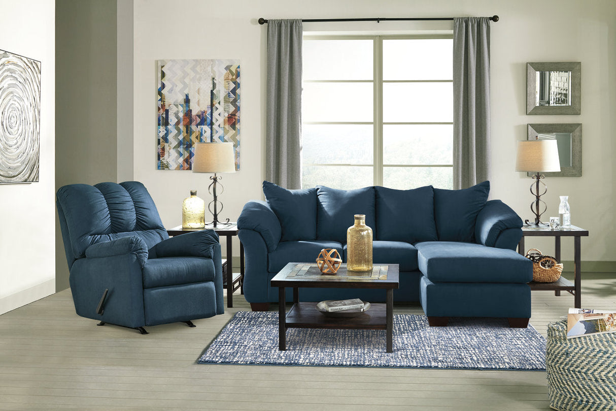 Darcy Blue Recliner