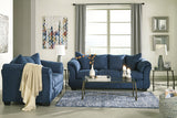 Darcy Blue Loveseat