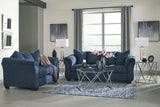 Darcy Blue Living Room Set