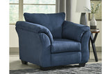 Darcy Blue Loveseat and 2 Chairs