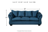 Darcy Blue Sofa