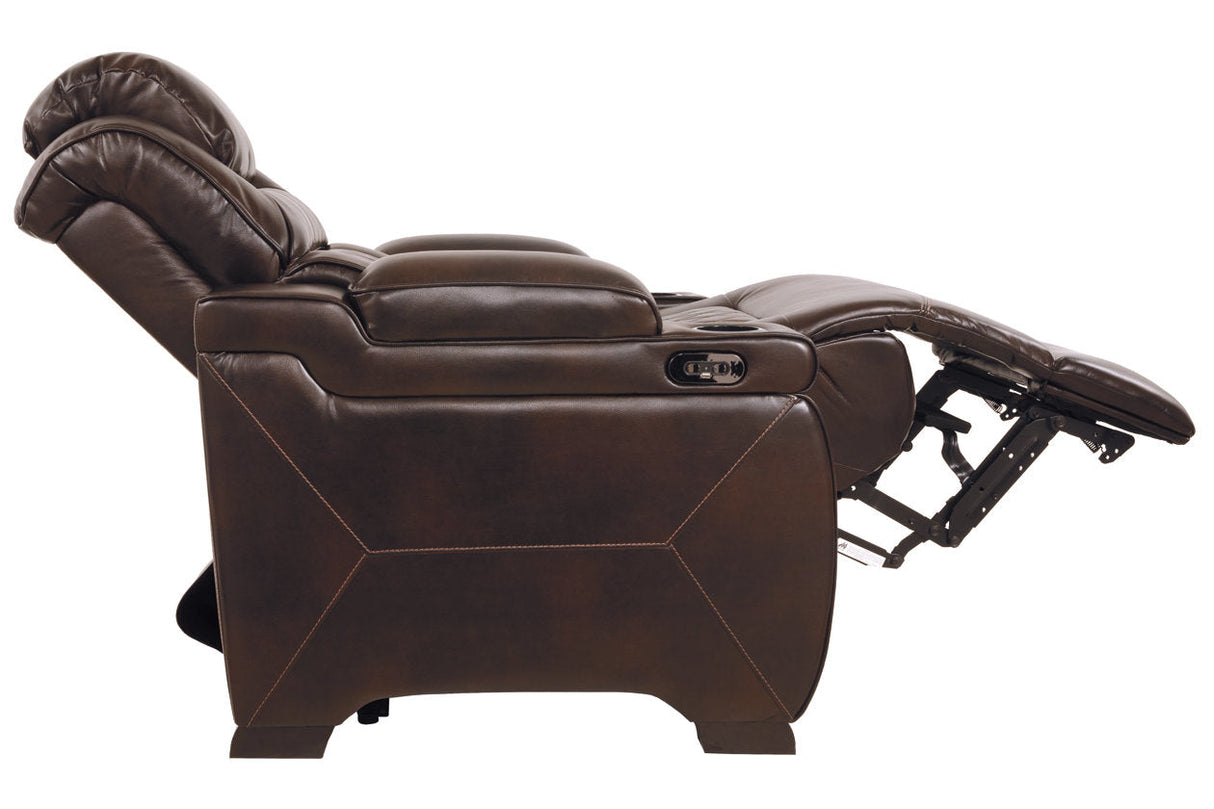 Warnerton Chocolate Power Recliner