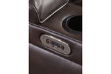 Warnerton Chocolate Power Reclining Sofa