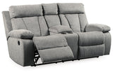 Mitchiner Fog Reclining Loveseat and Recliner