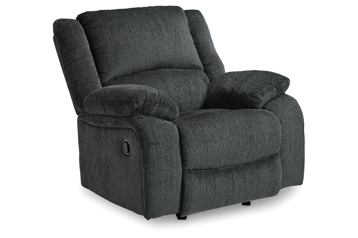 Draycoll Slate Reclining Sofa and Recliner