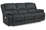 Draycoll Slate Power Reclining Sofa and Loveseat