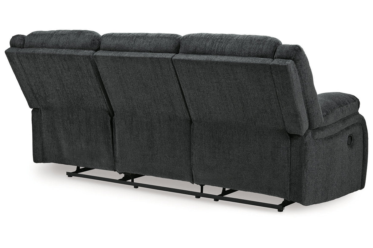 Draycoll Slate Reclining Sofa and Recliner