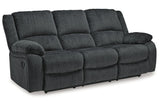 Draycoll Slate Reclining Sofa and Recliner