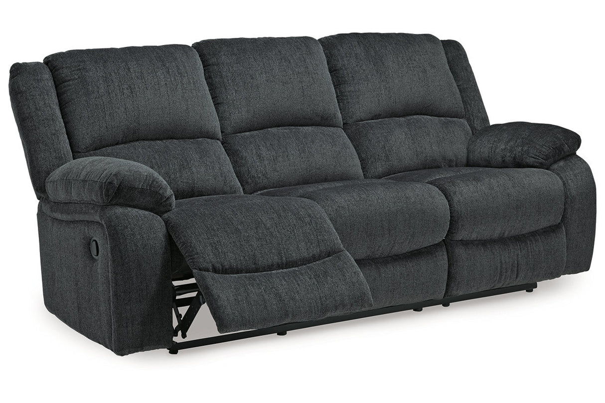 Draycoll Slate Reclining Sofa and Recliner