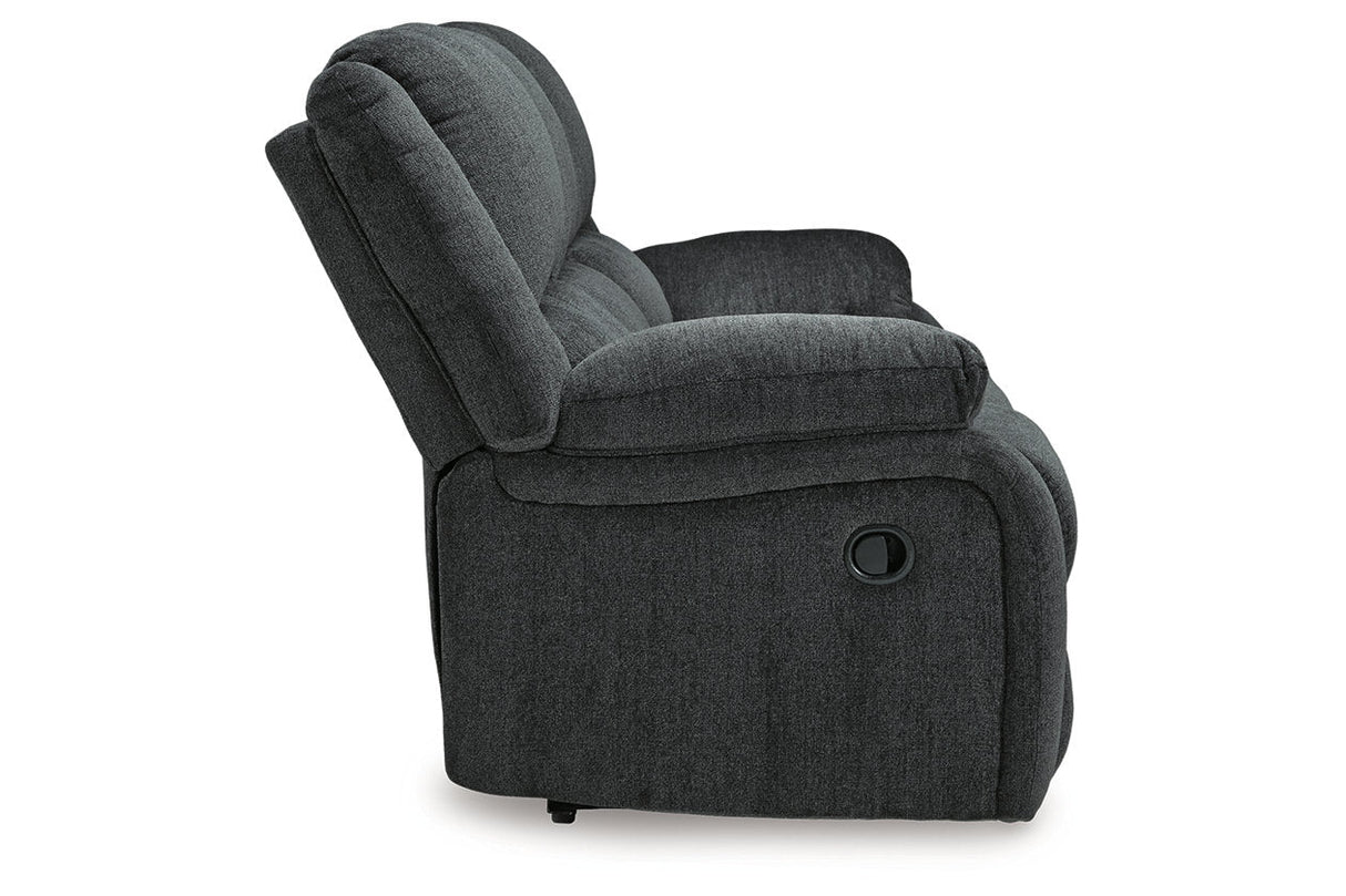 Draycoll Slate Reclining Sofa and Recliner