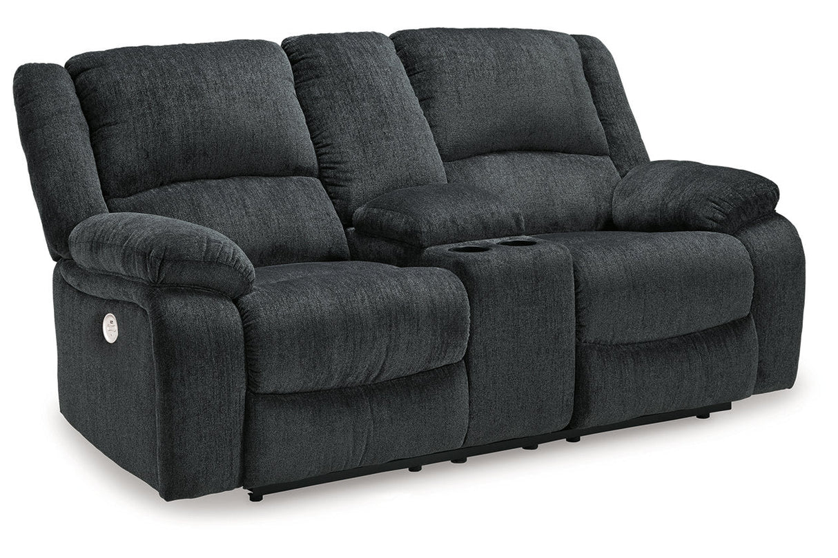 Draycoll  2 Power Reclining Loveseats and Recliner