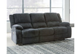 Draycoll Slate Power Reclining Sofa and Loveseat