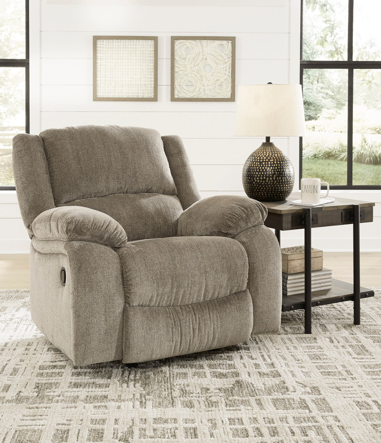 Draycoll Pewter Reclining Living Room Set