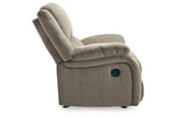 Draycoll Pewter Reclining Sofa, Loveseat and Recliner