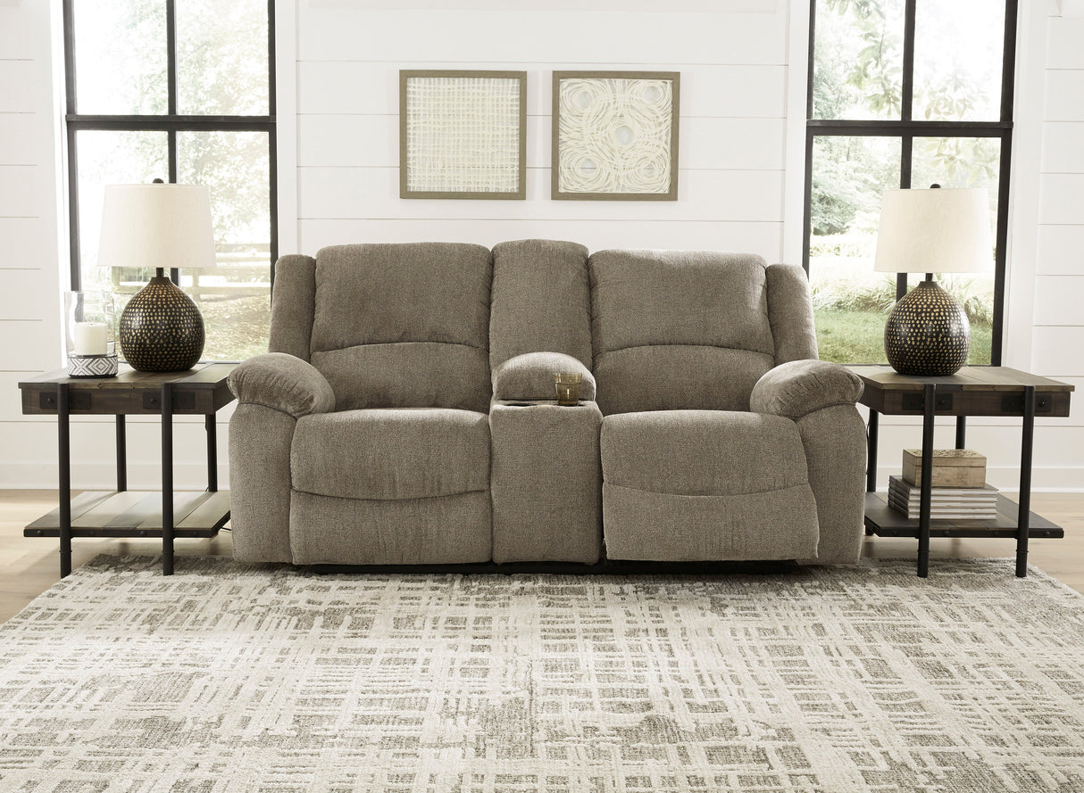 Draycoll Pewter Reclining Living Room Set