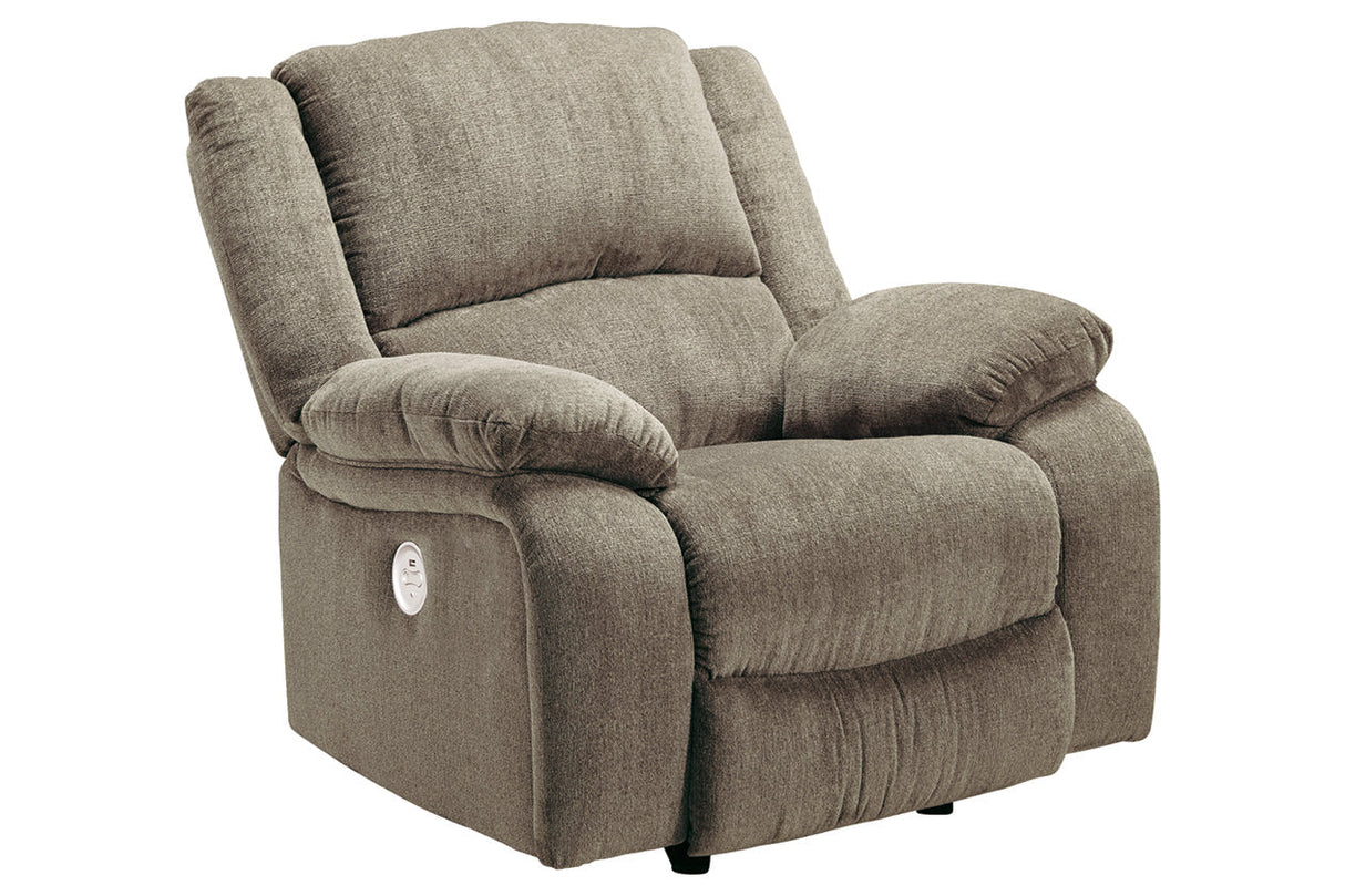 Draycoll Pewter Power Recliner