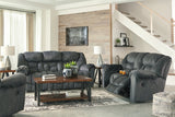 Capehorn Granite Reclining Sofa, Loveseat and Recliner