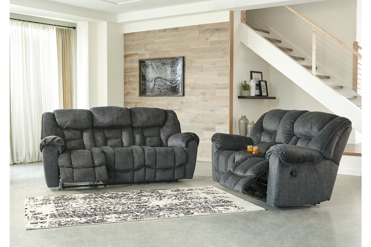 Capehorn Granite Reclining Sofa