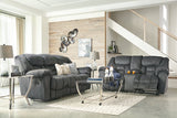 Capehorn Granite Reclining Sofa