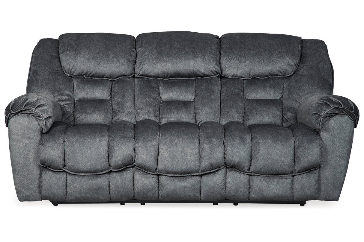 Capehorn Granite Reclining Sofa and Loveseat