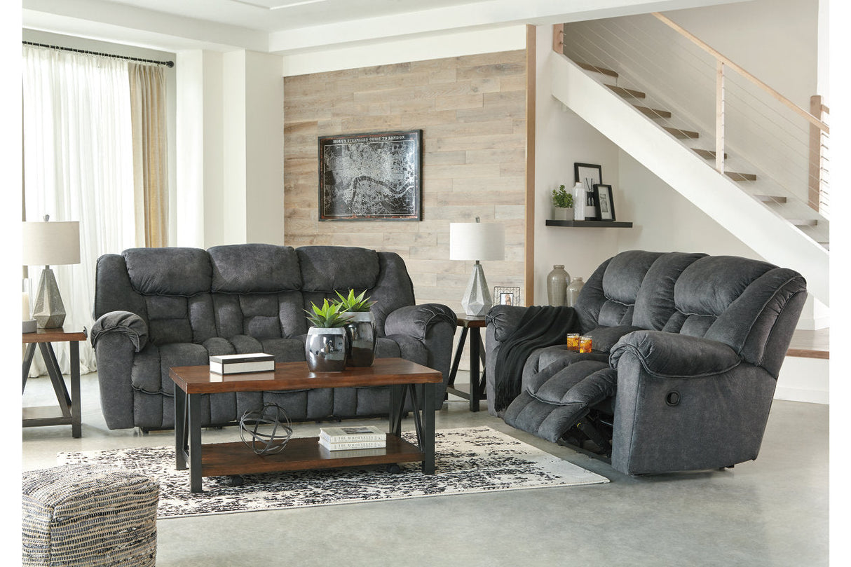 Capehorn Granite Reclining Sofa