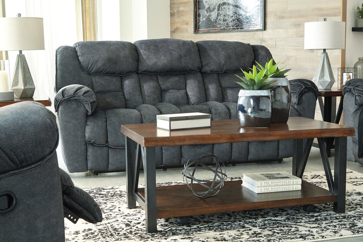 Capehorn Granite Reclining Sofa