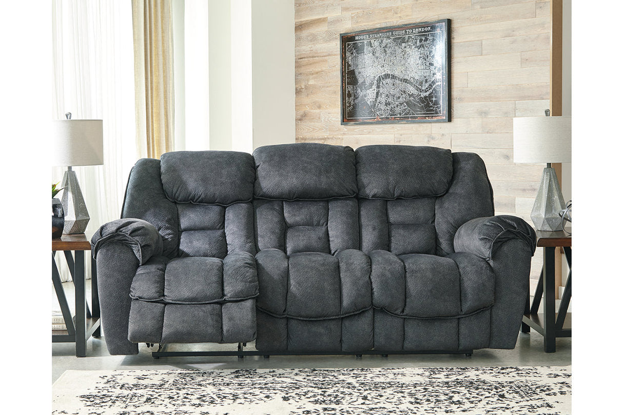 Capehorn Granite Reclining Sofa