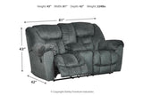 Capehorn Granite Reclining Sofa, Loveseat and Recliner