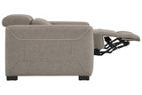 Mabton Gray Power Recliner