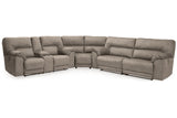 Cavalcade Slate 3-Piece Power Reclining Sectional