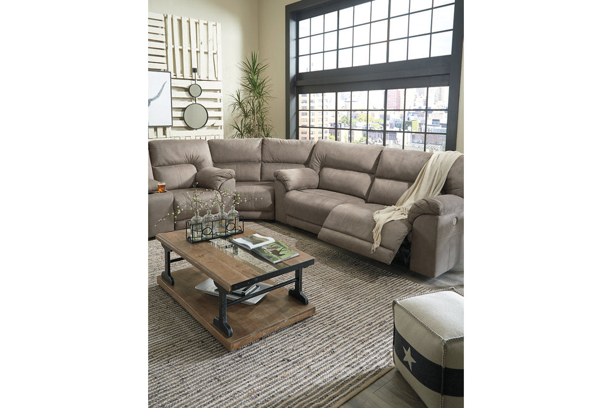 Cavalcade Slate 3-Piece Power Reclining Sectional