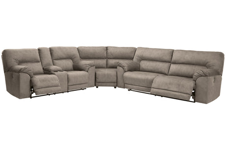 Cavalcade Slate 3-Piece Power Reclining Sectional