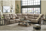 Cavalcade Slate 3-Piece Power Reclining Sectional