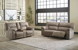 Cavalcade Slate Power Reclining Living Room Set