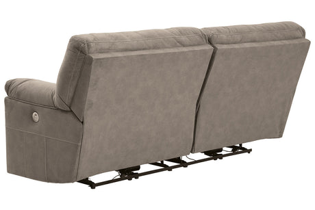 Cavalcade Slate Power Reclining Sofa