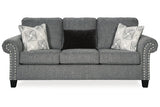 Agleno Charcoal Sofa and Chair