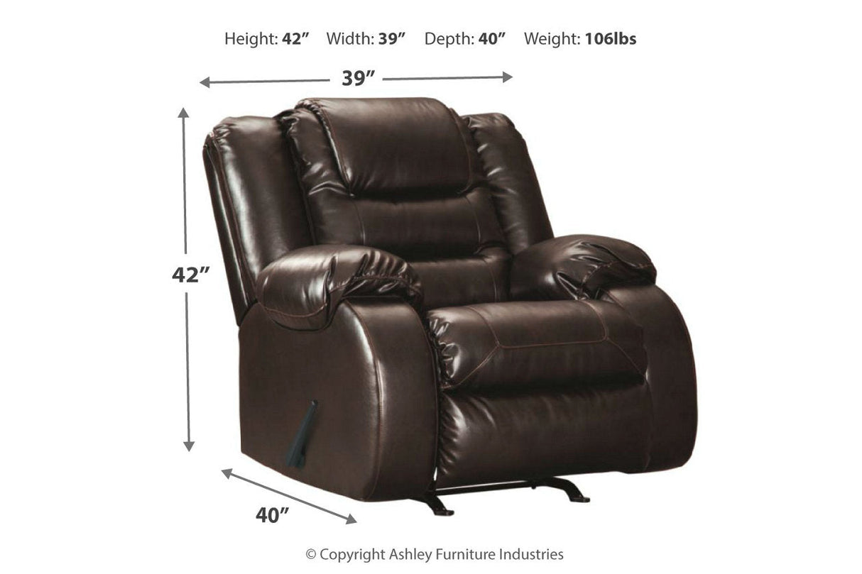 Vacherie Chocolate Recliner