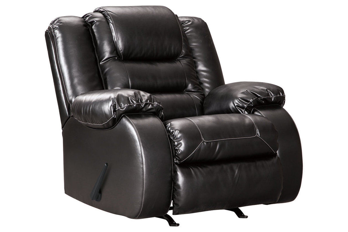 Vacherie Black Recliner