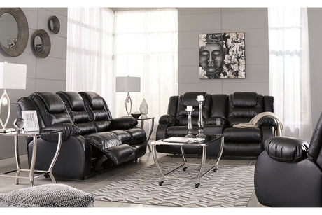 Vacherie Black Recliner